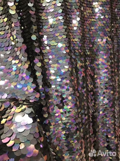 Ткань с пайетками ткань для фотофона