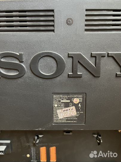 Телевизор sony trinitron