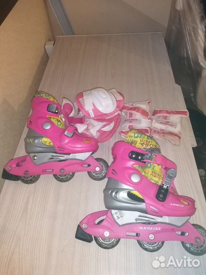 Ролики детские раздвижные