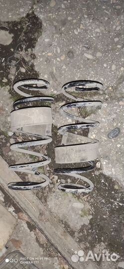 Пружины задние solaris 1