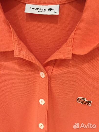 Платье поло женское Lacoste оригинал