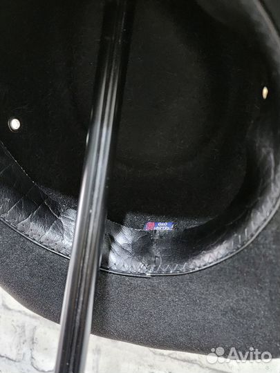 Шляпа фетровая черная