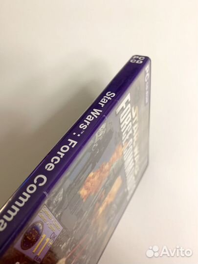 Star Wars: Force Commander Англия лицензия DVD-box