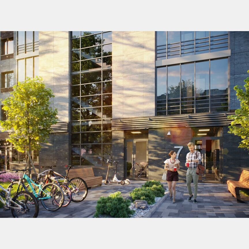 2-к. квартира, 58,5 м², 12/12 эт.