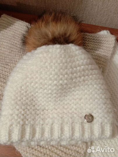 Комплект шапка+снуд