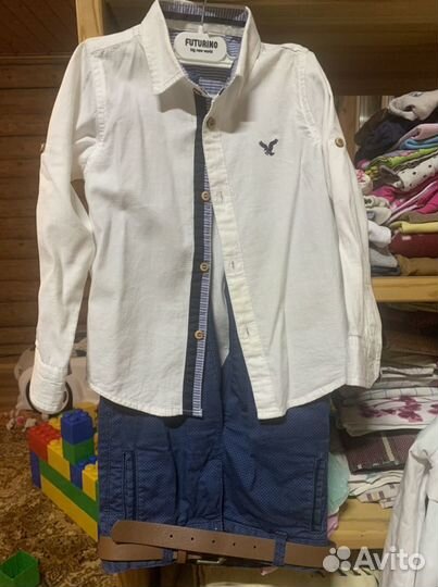 Рубашка и брюки 98-104