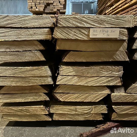 Доска лиственницы сухая из Красноярска, 50 мм