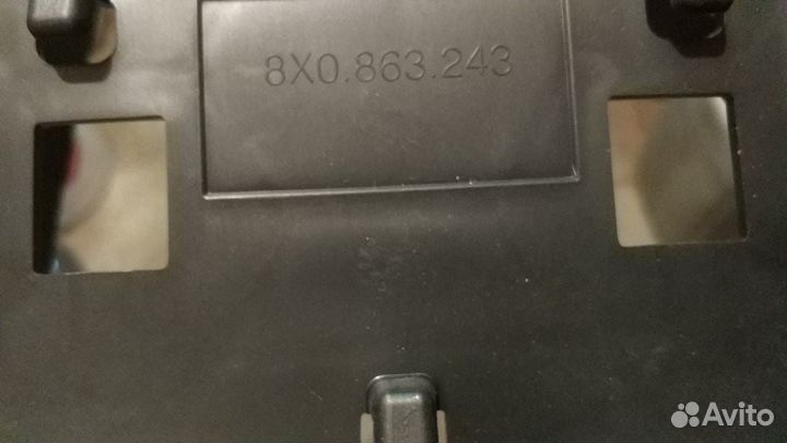 Центральная консоль, soul (черный) audi A1