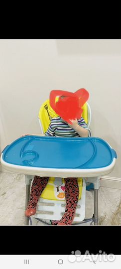Детский стульчик для кормления chicco