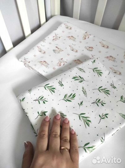 Бортики подушки в детскую кроватку