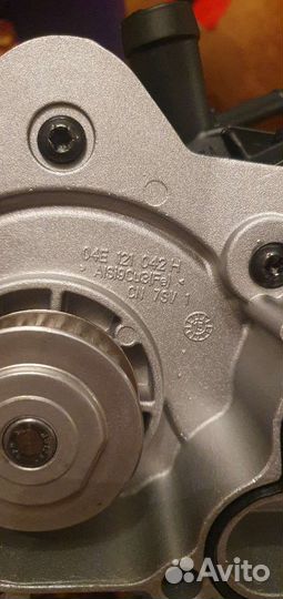 Термостат помпа поло рапид