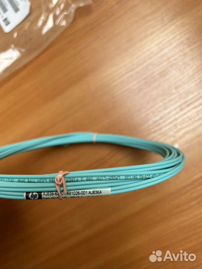 Multi-mode OM3 LC/LC FC Cable, AJ836A