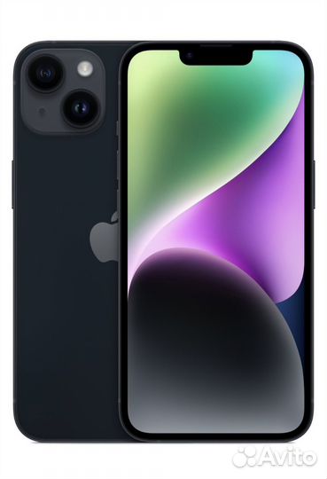 Смартфон Apple iPhone 14 128Gb Midnight (eSIM)