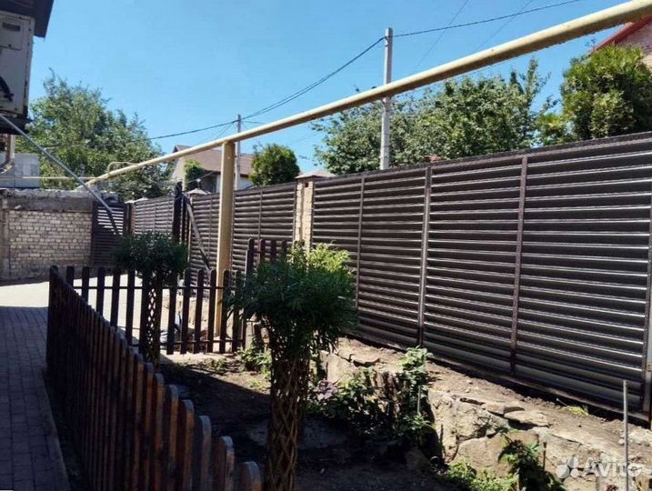 Забор жалюзи