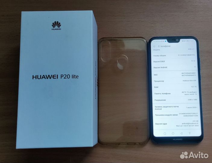 HUAWEI P20 Lite, 4/64 ГБ