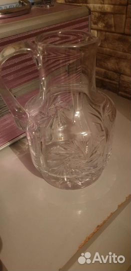 Хрустальный кувшин СССР