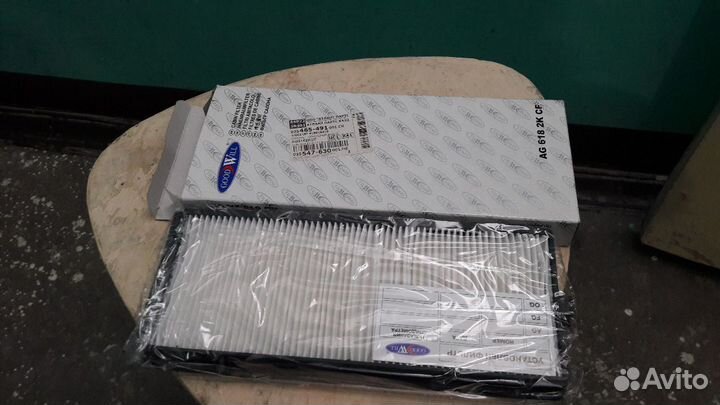 Фильтр масляный и салонный на Hyundai getz