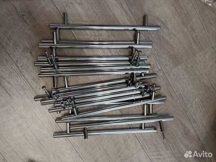 Ручки мебельные хром