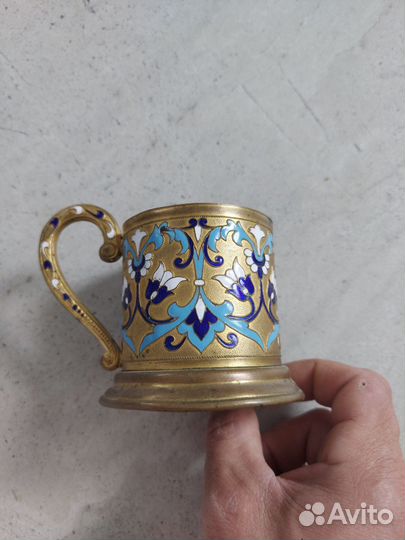 Подстаканники эмаль СССР