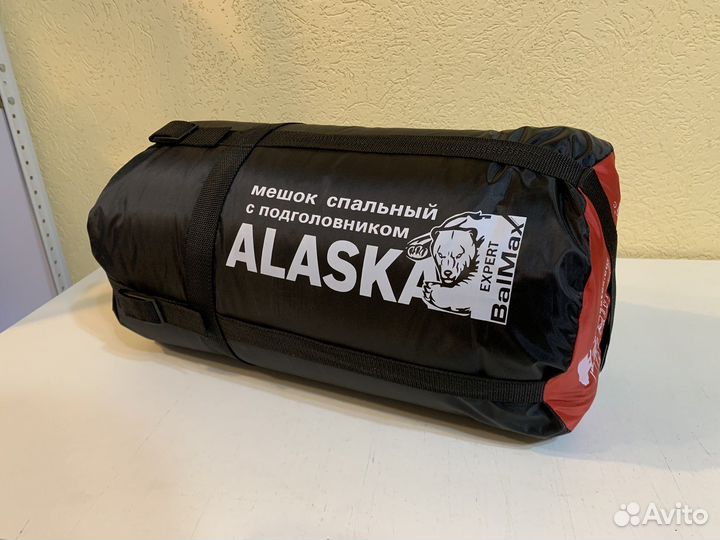 Спальный мешок Alaska Expert -5 красный