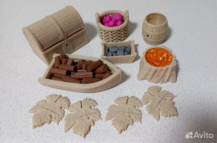 Органайзеры для игры Эверделл (слоновая кость)