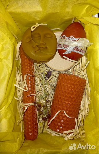 Подарочный набор со свечами