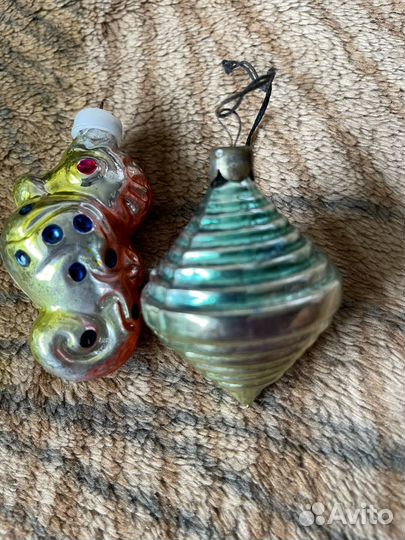 Елочные игрушки СССР