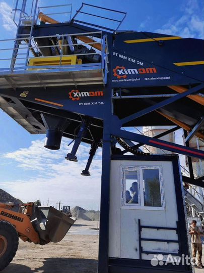 Мобильный бетонный завод