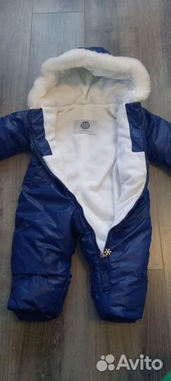 Зимний комбинезон для мальчика 80 размер