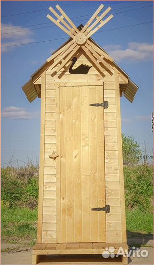 Уличный туалет прямоугольник EVT