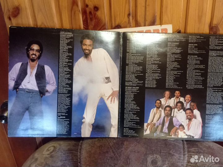 The brothers Johnson & Atlantic starr lps