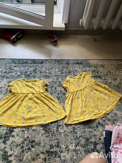 Платья 74 на девочку для двойни