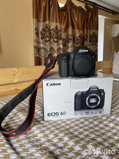 Зеркальный фотоаппарат canon 6d