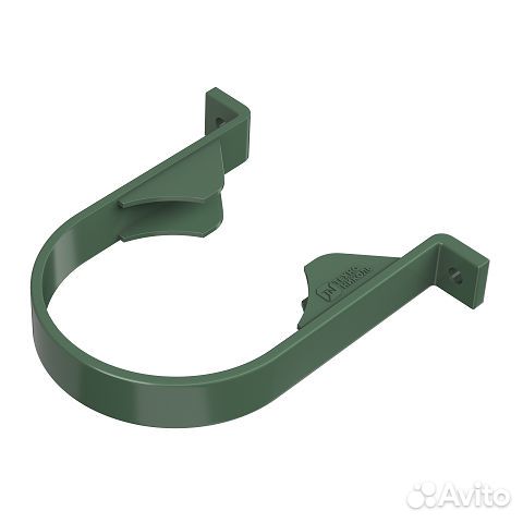 Хомут трубы пвх 125/82, Цвет Зелеый