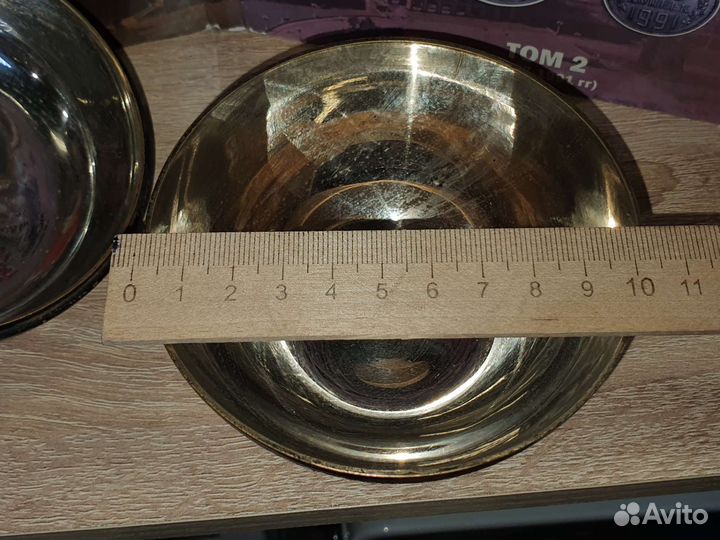 N3. Шкатулка-Яблоко. Латунь-Бронза. Старинное