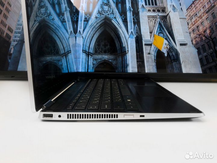 Ноутбук HP в металле IPS + Intel + SSD