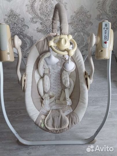 Детская электронная качеля