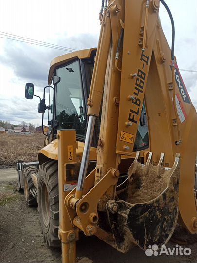 Услуги экскаватора погрузчика, аренда трактора