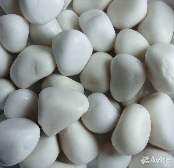 Best Mineral Галька белая 30-50 мм, 5 кг