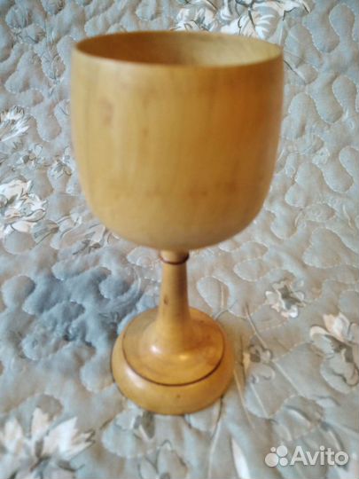 Бокал для вина деревянный