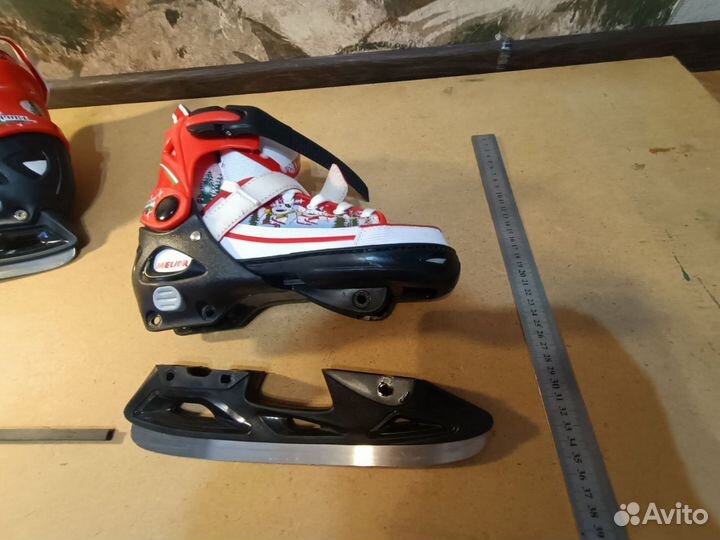 Коньки детские раздвижные Melior M-208 разм: 37-40