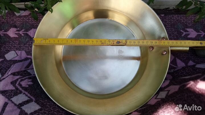 Медный таз для варенья