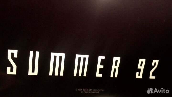 Киноафиша Alien 3 Чужой оригинал