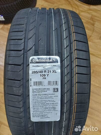 Continental ContiSportContact 5 SUV 285/40 R21 109Y