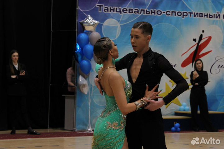 Платье для бальных танцев латина ю2, молодежь