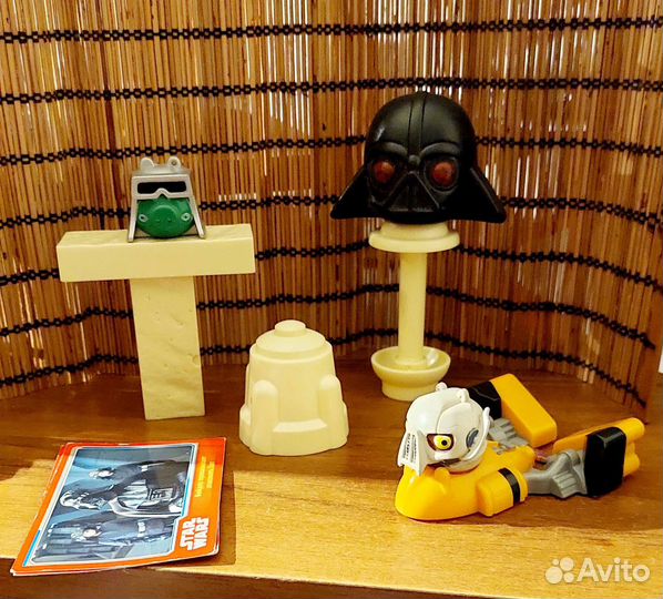 Игровые наборы Angry Birds Star Wars разные