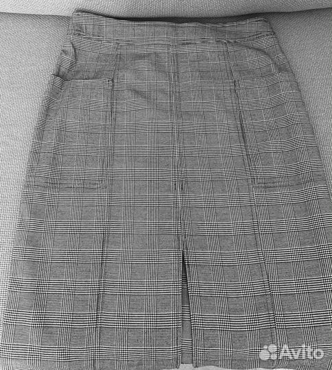 Юбка в клетку 50-52 размера