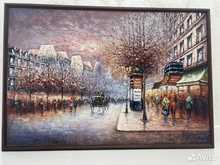 Картина маслом P. Sanchez painting oil