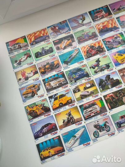 Вкладыши от жвачек турбо. Полная серия