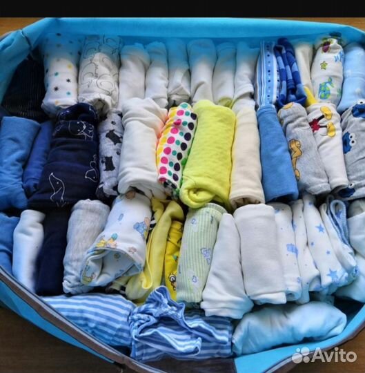 Детские вещи пакетом для мальчика с 0до 9 месяцев